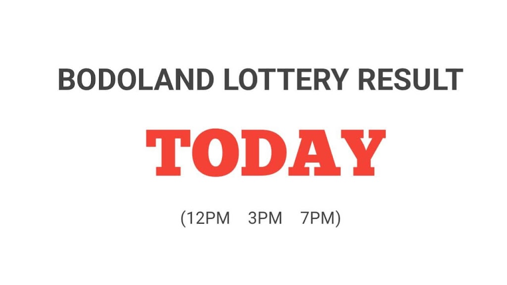 bodoland lottery result